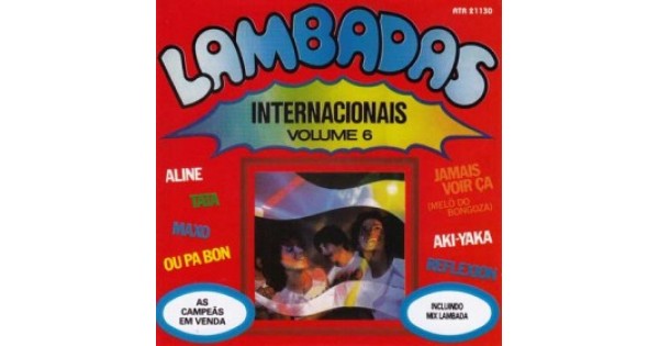 CD Lambadas Internacionais Vol. 6